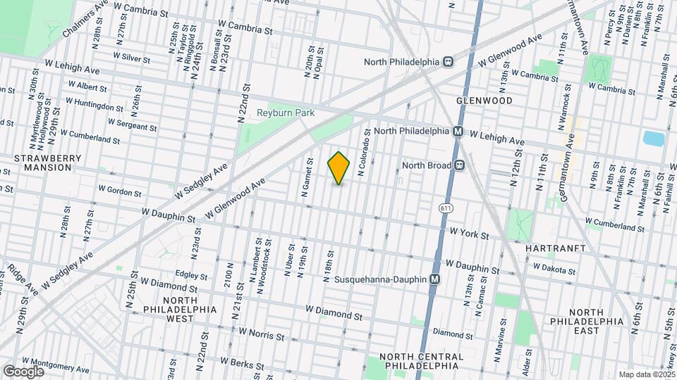 2442 N 18th St Map and Location Details