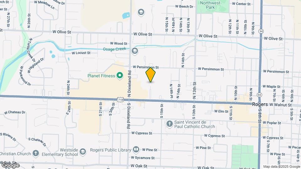 Frisco Apartments on Walnut Mapa y Detalles de la Ubicación