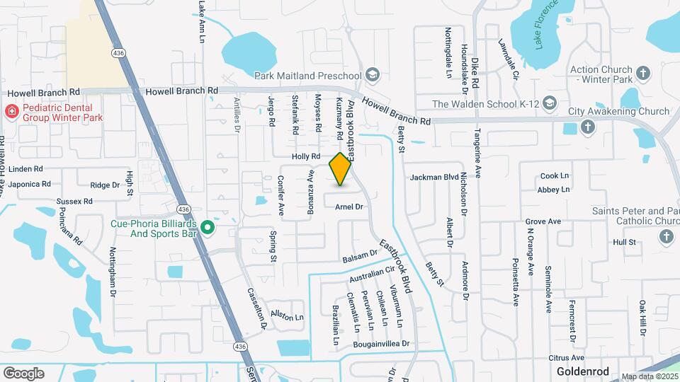 3445 Bowman Dr Map and Location Details