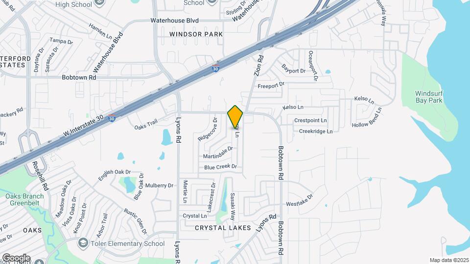 5529 Kerry Ln Mapa y Detalles de la Ubicación