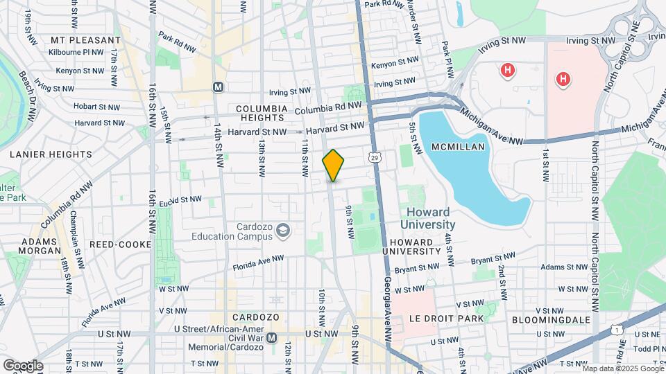 2603 Sherman Ave NW Mapa y Detalles de la Ubicación