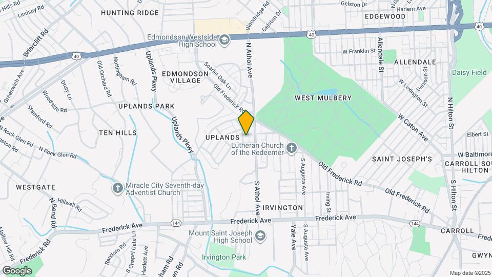 41 Upmanor Rd Map and Location Details