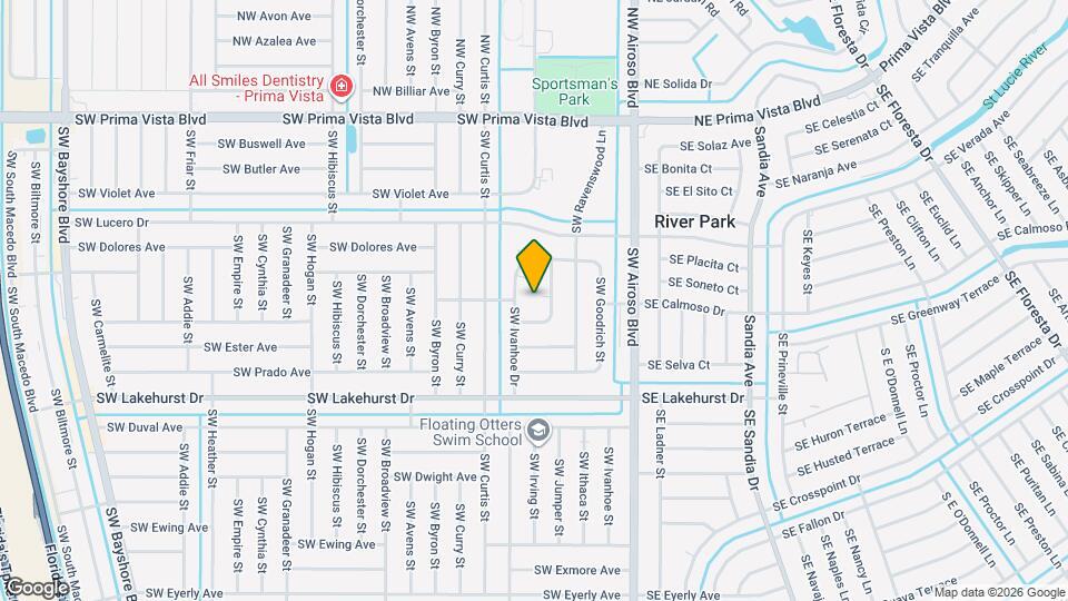 642 SW Bolin Ct Map and Location Details