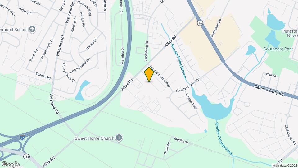 184 Springway Dr Map and Location Details