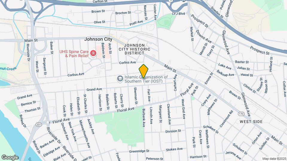 14 Johnson St Mapa y Detalles de la Ubicación