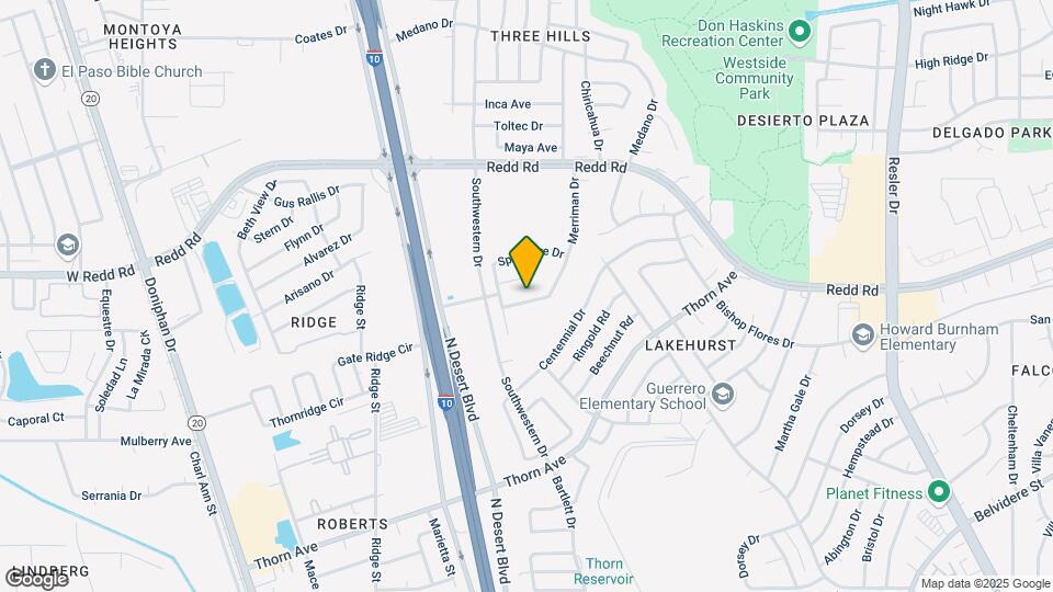 521 Merriman Dr, Unit Semi Furnished apartment Map and Location Details