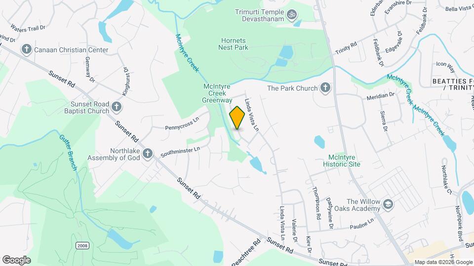 6201 McIntyre Ridge Dr Mapa y Detalles de la Ubicación