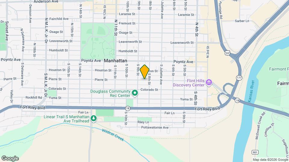 811 Pierre St Map and Location Details