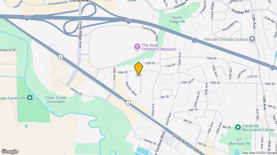 876 Boston Way, Unit 1 Map and Location Details