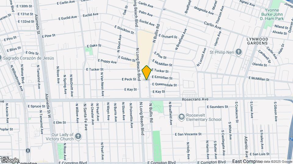 1401 N Bullis Rd Map and Location Details
