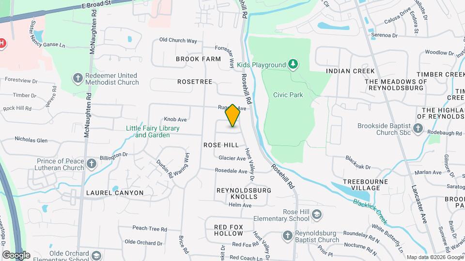 6606 Merringer Ave Map and Location Details