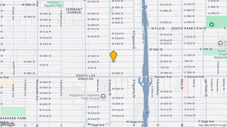722 W 56th St, Unit 4 Map and Location Details