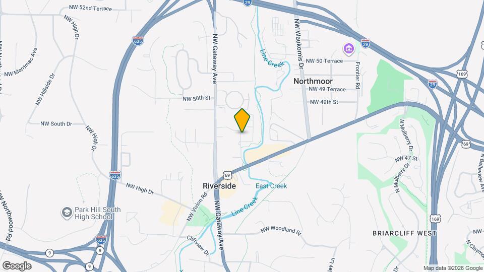 4809 NW Homestead Rd Map and Location Details