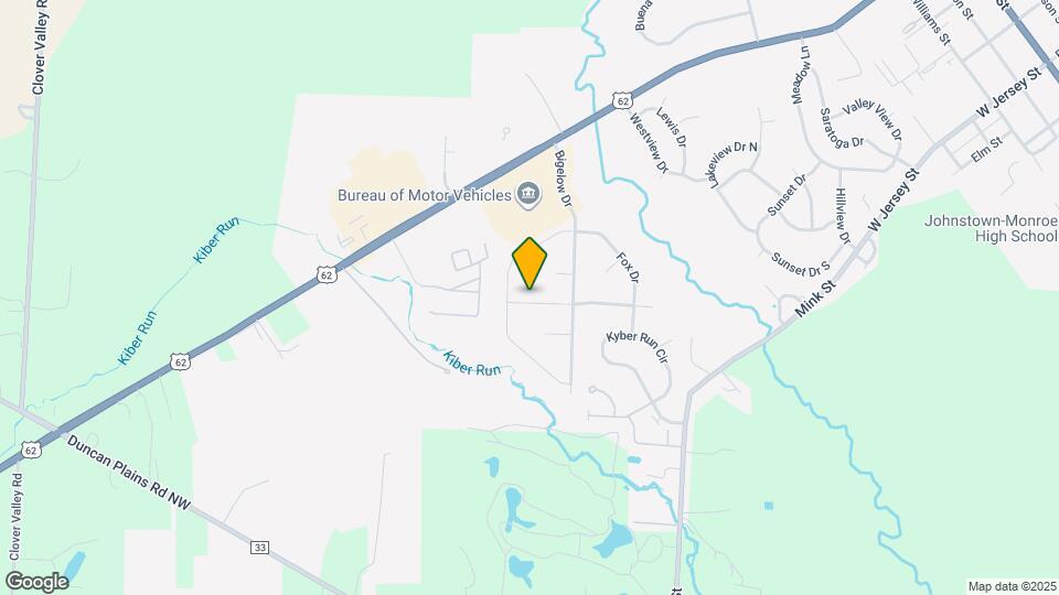 306 Raccoon Ave Mapa y Detalles de la Ubicación