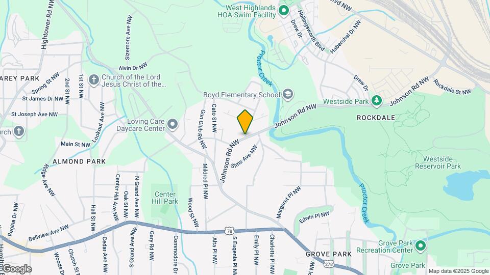 67 Johnson Rd NW Map and Location Details