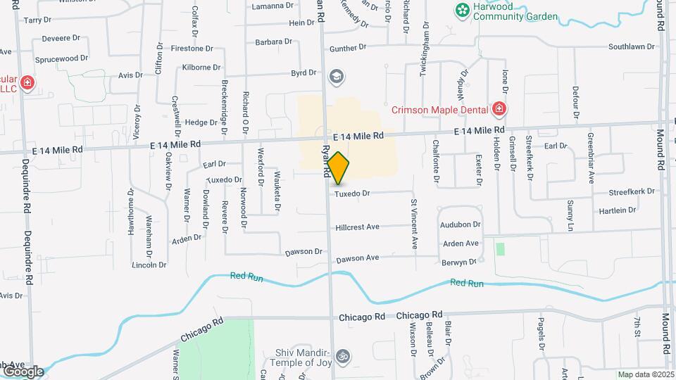 4023 Alia Dr Map and Location Details