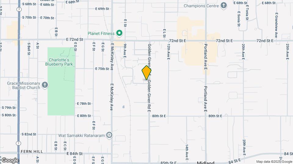 7520-7619 10th Ave. Ct E Mapa y Detalles de la Ubicación
