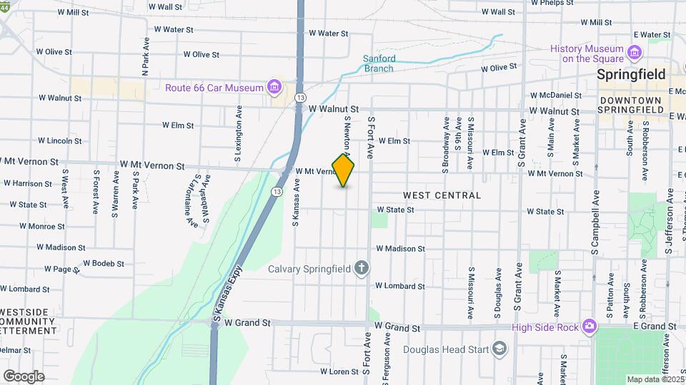 631 S Newton Ave Mapa y Detalles de la Ubicación
