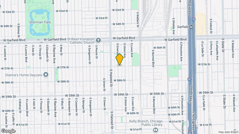 5701-5703 S Emerald Ave Map and Location Details