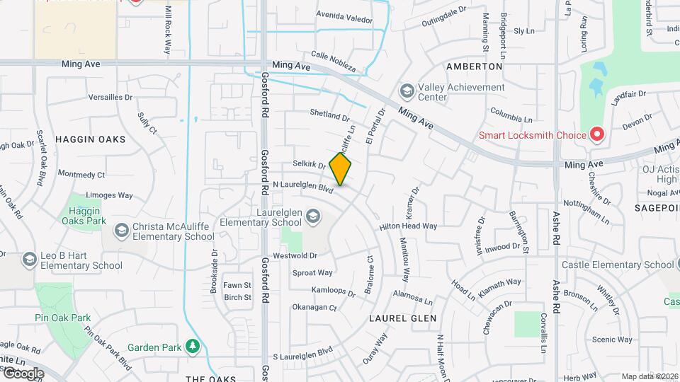 7612 N Laurelglen Blvd Map and Location Details