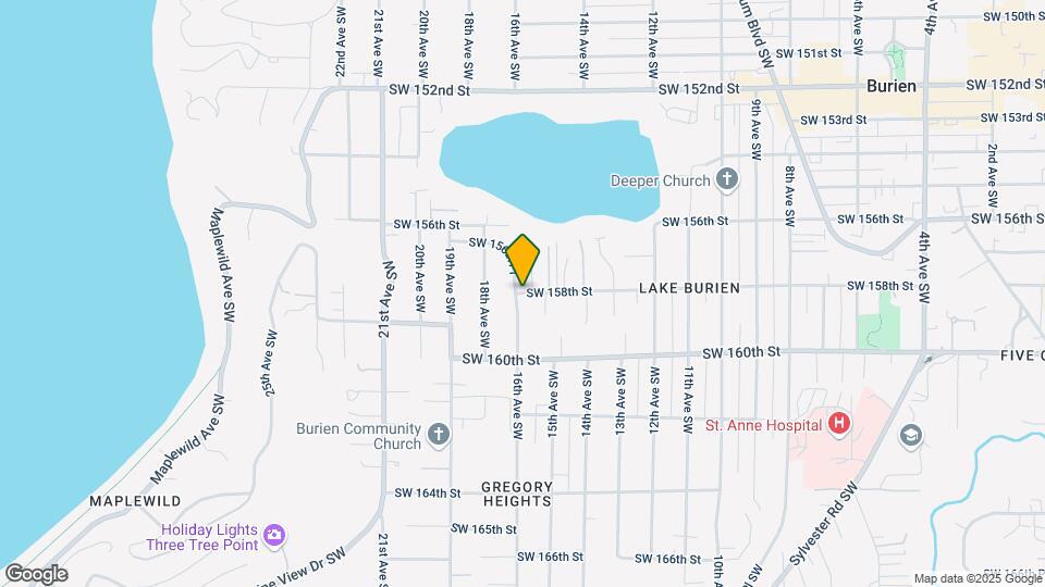 1450 SW 158th St Map and Location Details
