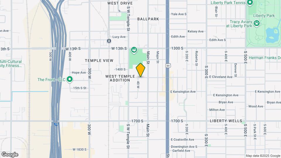 1433-1433 S Richards St Map and Location Details