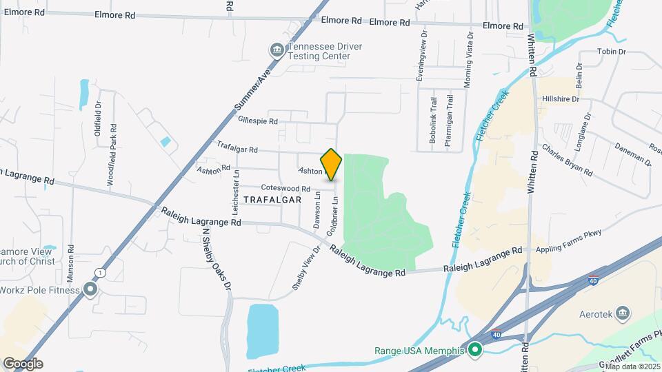 2067 Goldbrier Ln Mapa y Detalles de la Ubicación