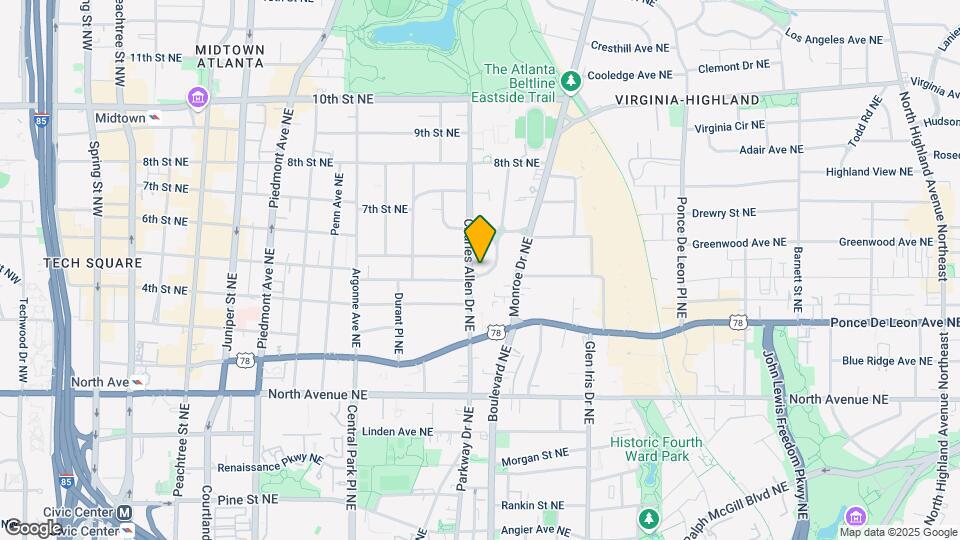 762 Vedado Way NE Map and Location Details