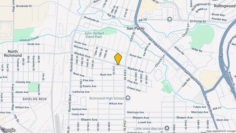 2130 Market Ave Map and Location Details