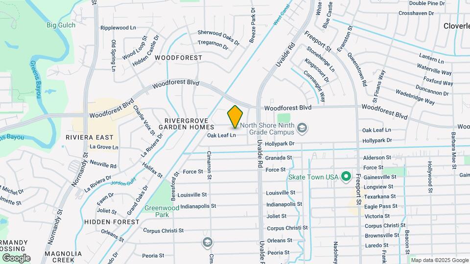 13351 Oak Leaf Ln Map and Location Details