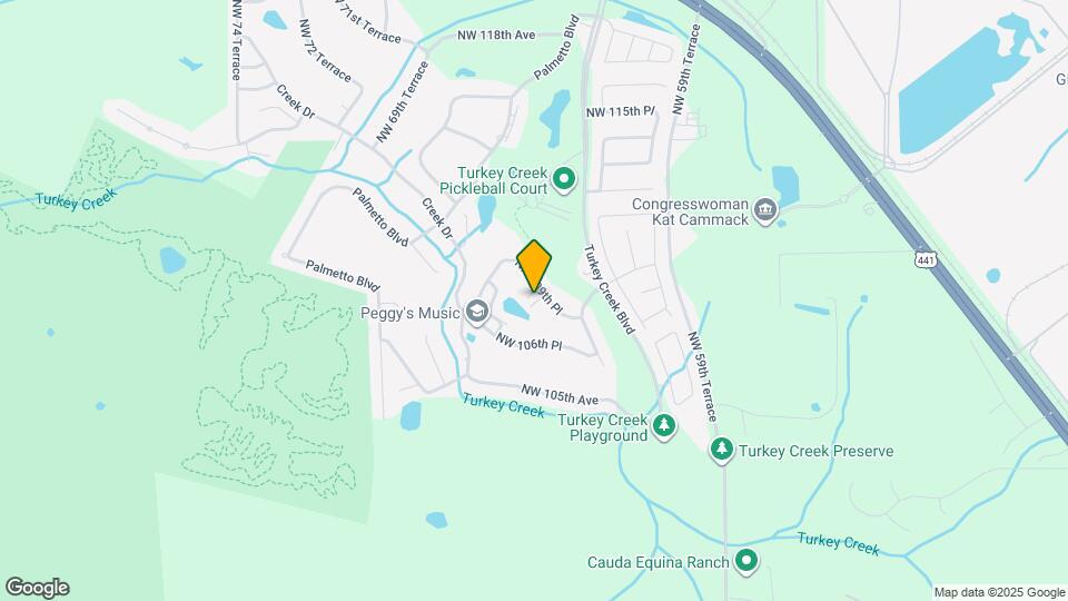 6367 NW 109th Pl Map and Location Details