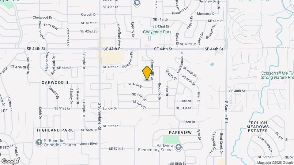 4716 SE 47th St Map and Location Details