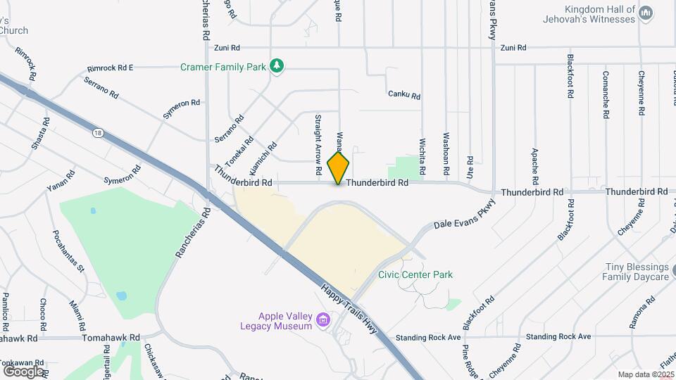 20465 Thunderbird Rd Map and Location Details