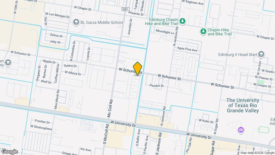 2502 Cervantes Ave Map and Location Details