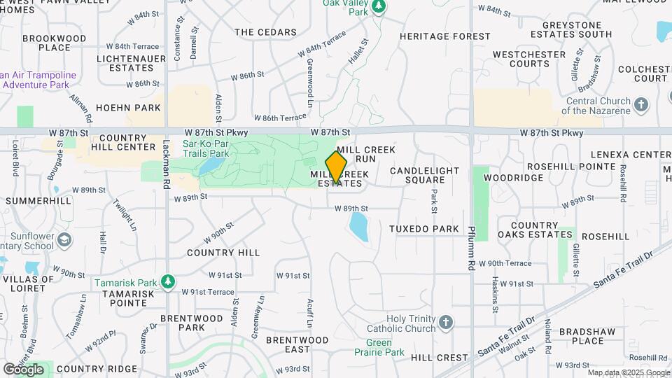 14134 W 88th Pl Map and Location Details