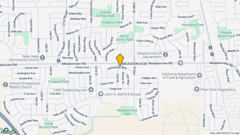 2310 Kenworthy Way Map and Location Details