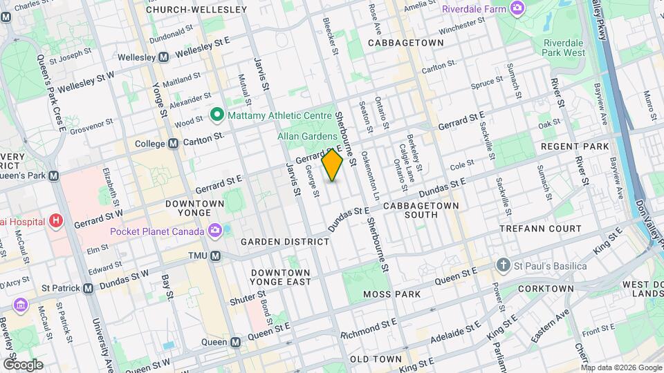 92 Pembroke St, Unit Upper 2 Map and Location Details