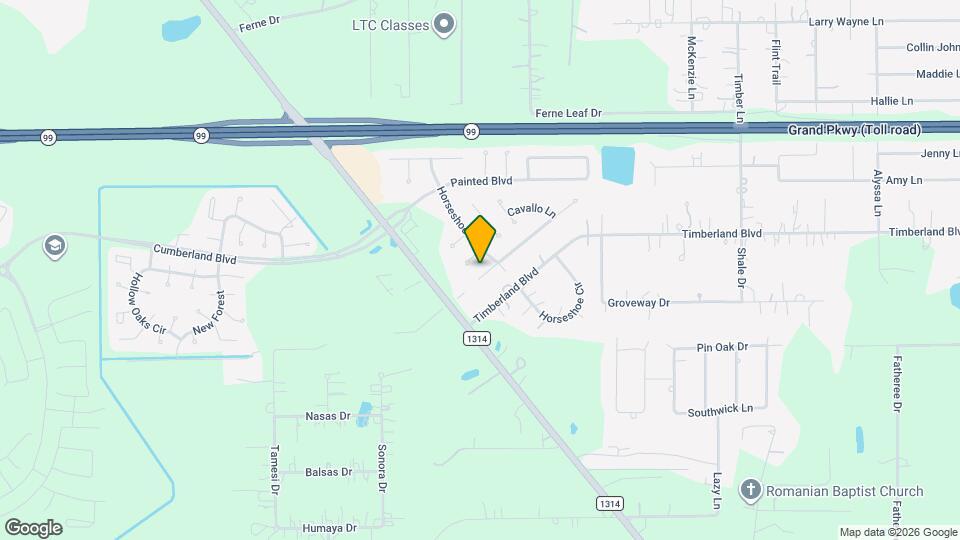 19115 Shire Horse Blvd Map and Location Details