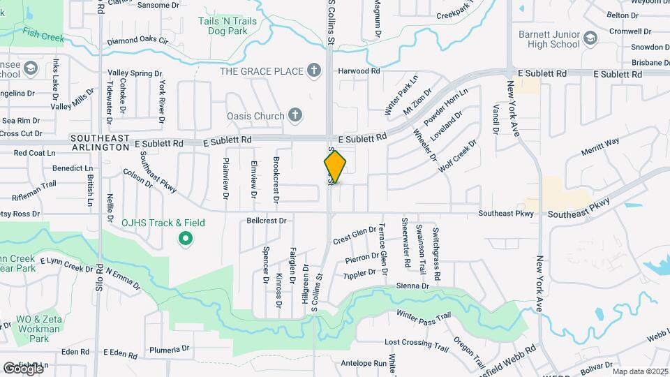 6402 Brookgrove Ct Map and Location Details