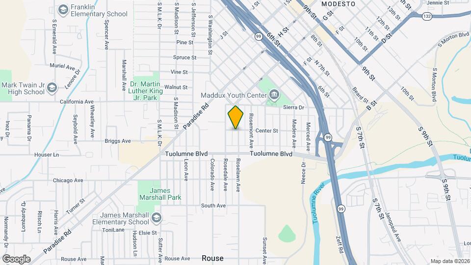 202 Roselawn Ave Map and Location Details