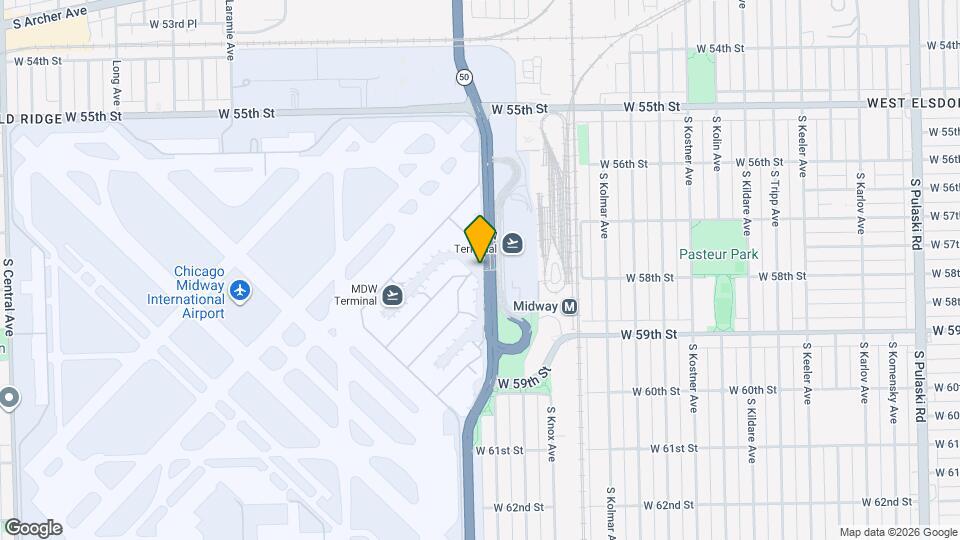 5700 S Cicero Ave Map and Location Details