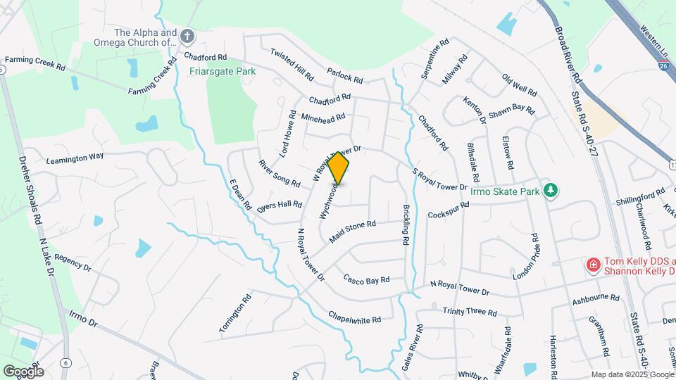 213 Wychwood Rd Map and Location Details