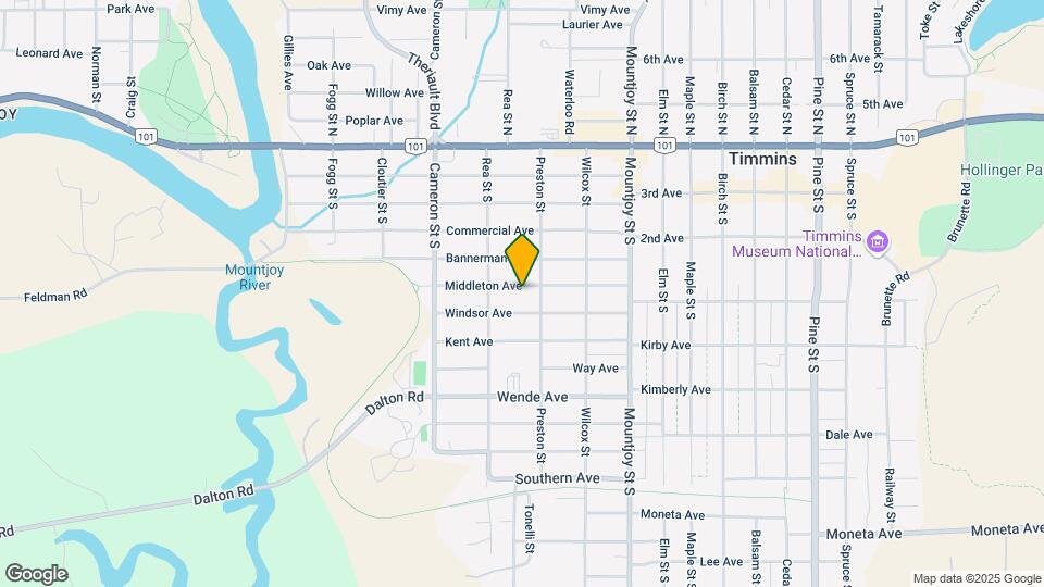 155 Middleton Ave Map and Location Details