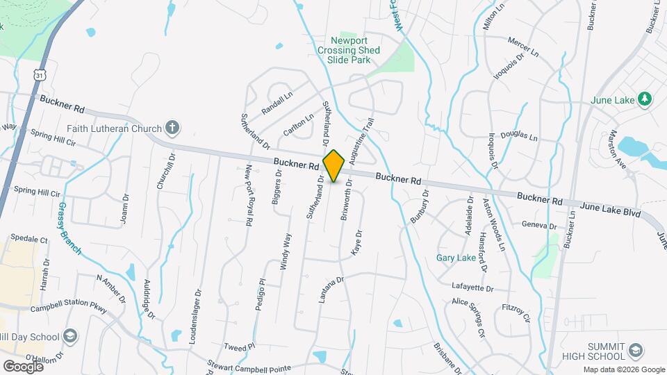 2810 Rachel Ln Mapa y Detalles de la Ubicación