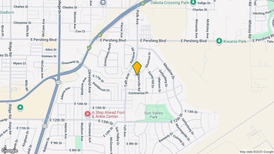 1704 Copperville Rd Map and Location Details