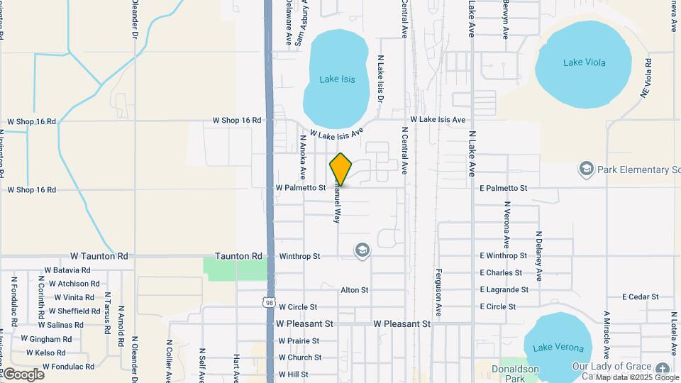 719 W Palmetto St Map and Location Details