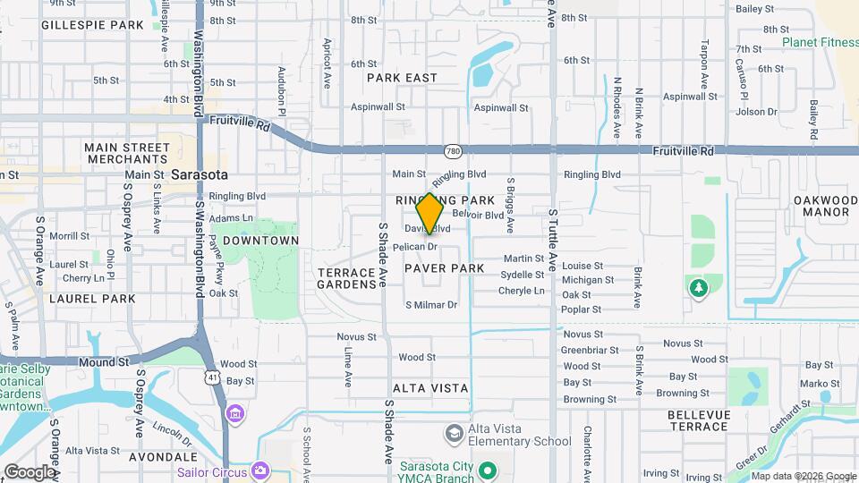 321 S Jefferson Ave Map and Location Details