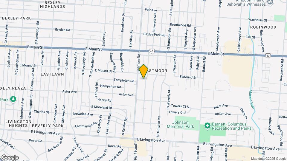 877 S Ashburton Rd Map and Location Details