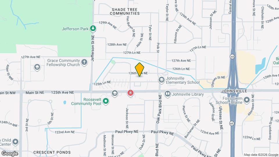 863 125th Ln NE Mapa y Detalles de la Ubicación