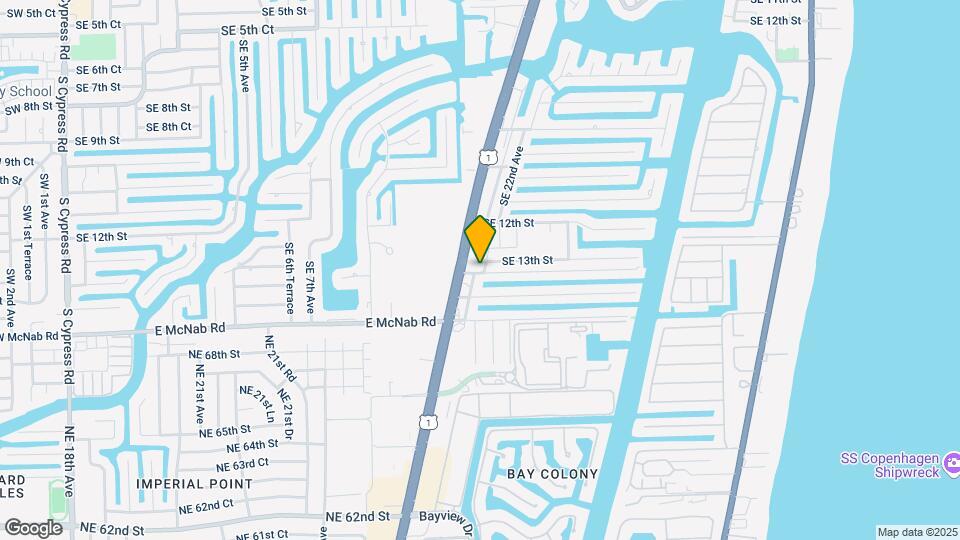 1325 SE 22nd Ave Map and Location Details